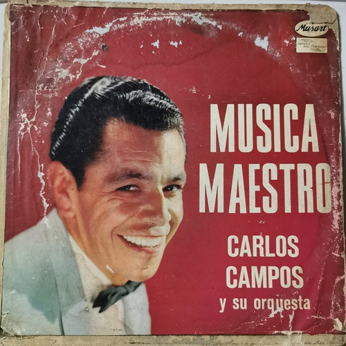 Disco Lp: Carlos Campos- Musica Maestro