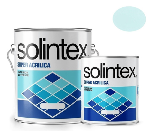 Pintura Caucho Azul Fresco Tipo A 348 Galón Solintex