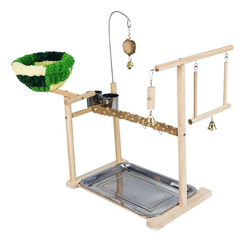 Soporte Para Percha Para Pájaros, Accesorios Para Jaula,