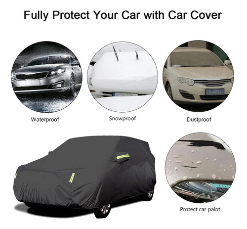 Funda De Coche, Protección Solar Universal, Agua Y Polvo