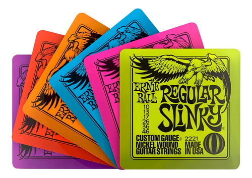 Encordado Guitarra Electrica Ernie Ball .09 Eb2222