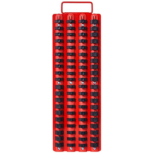 Craftsman Socket Holder, 4 Rieles, Organización De Almacena