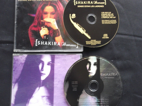 Shakira- The Remixes - Donde Estan Los Ladrones- 2 Cds Maxi