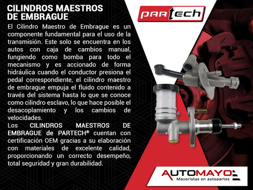 1. Cilindro Clutch Partech E-350 Cw V10 6.8l Std Ford 97-02
