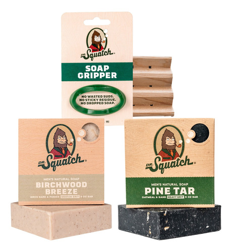 Dr. Squatch Basic Squatch Forest Pack - Pine Tar And Birchw.