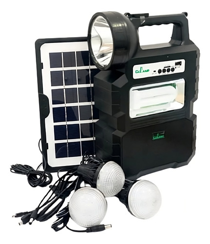 Kit Linterna Solar Portatil Cl-810 