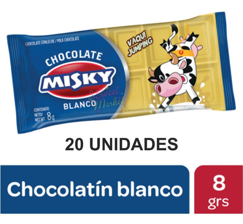Chocolatin Misky X20u Tipo Georgalos - Oferta Sweet Market
