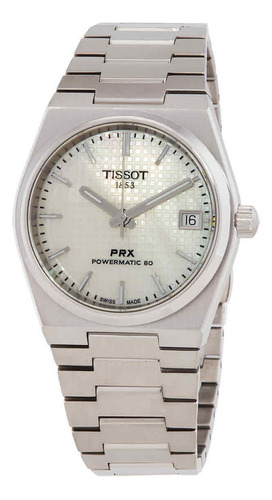 Relogio Tissot T137.207.11.111.00 Prx 35 Auto Mm Madreperola