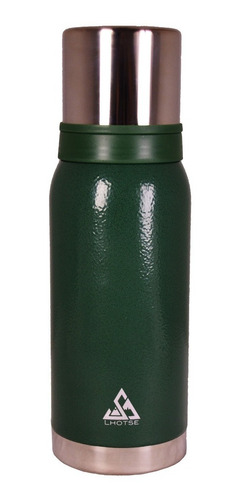 Imagen 1 de 4 de Termo Lhotse Acero Inox Riseone 1 Lt Doble Tapa Tapon 20hs