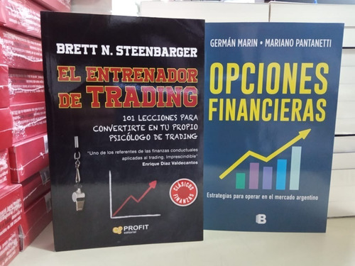 Libro Combo Opciones Financieras + El Entrenador De Trading