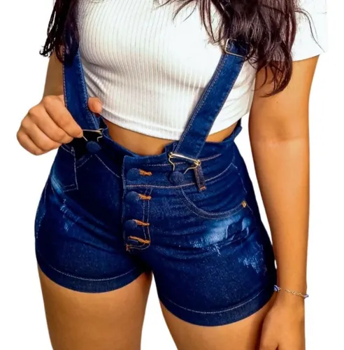 Jardineira com hotsell suspensorio feminino