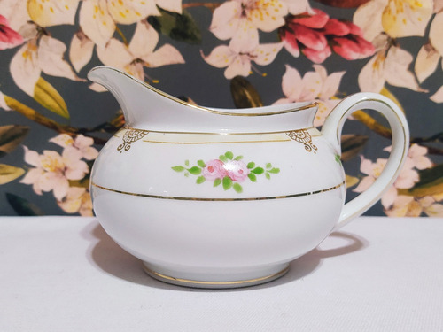 Lechera De Porcelana Japonesa Noritake