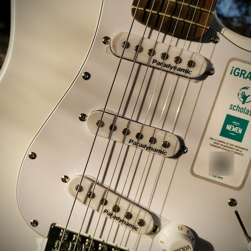 Imagen 7 de 10 de Guitarra Eléctrica Newen St White