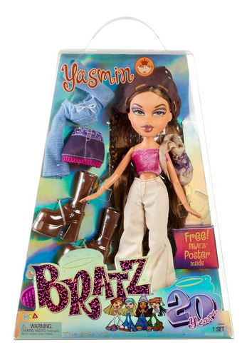 Bratz Muñeca Jasmin 28 Cm 20 Aniversario 2021