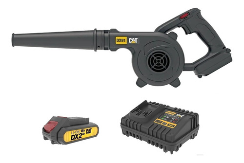 Imagen 4 de 8 de Soplador Inalámbrico Cat Dx91 18v Batería 2ah Y Cargador Cat