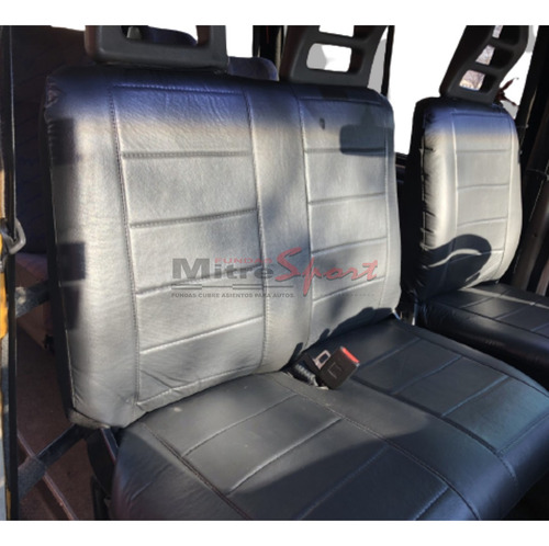 Fundas Cubre Asientos Cuerina Acolch.-daily Iveco- C/simple