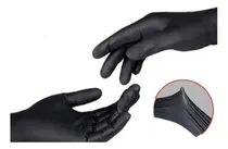Comprar Guantes Nitrilo Negro *calidad Premium* Libre De Polvo M - L