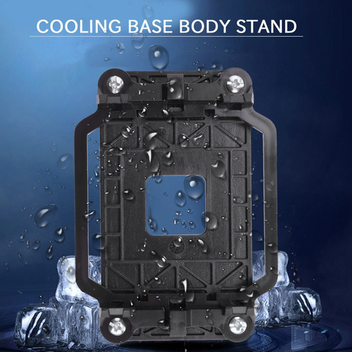 Base De Ventilador De Cpu De Plástico Negro Para Amd Am2 Am3