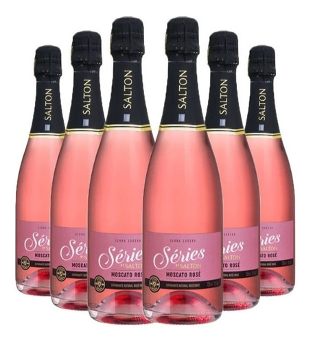 Espumante Salton Series Moscato Rose 6x750mlSalton 750 ml