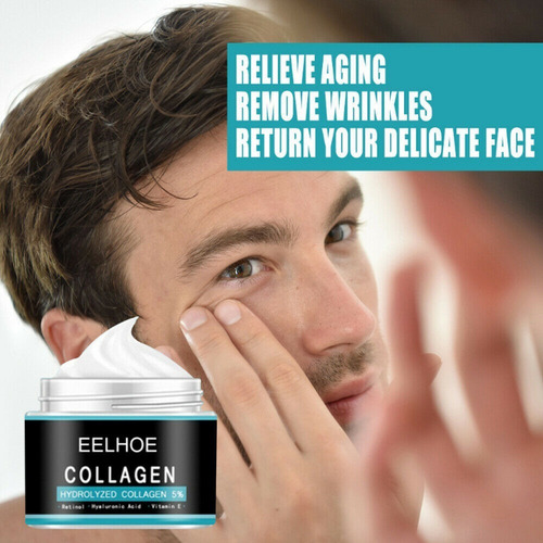 2 Creme Anti Rugas Colágeno Hidrolisado Sinais Profundos 30g