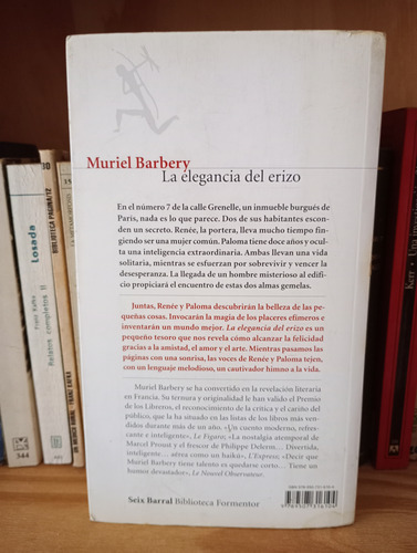 La Elegancia Del Erizo - Muriel Barbery (Usado)