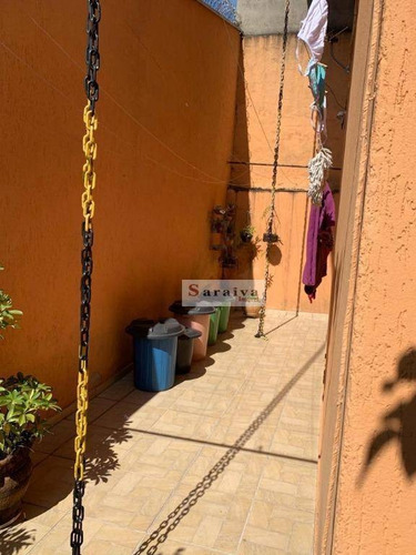 Sobrado Com 3 Dormitórios À Venda, 155 M² Por R$ 522.000,00 - Vila Suíça - Santo André/sp - So1154