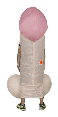 Imagen 3 de 7 de Disfraz Pene Inflable Para Adulto Gigante