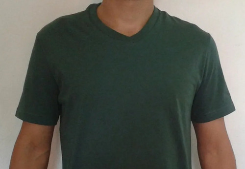 Imagen 4 de 4 de Franelas Cuello V Ovejita Original 100% Algodon S M L Xl