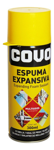 Sellador Espuma Expansiva 300ml Marca Covo