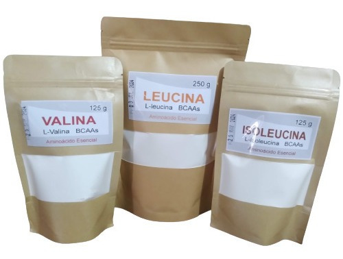 Leucina + Isoleucina + Valina - g a $63