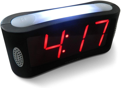 Reloj Despertador Alarma Digital Luz Nocturna Uso Facil