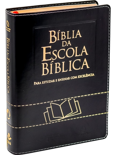 Bíblia Da Escola Bíblica - Capa Preta: Nova Almeida Atualizada (naa), De Sociedade Bíblica Do Brasil. Editora Sociedade Bíblica Do Brasil Em Português, 2022
