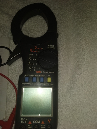 Pinza Amperimétrica Kaiser 1007 Japones