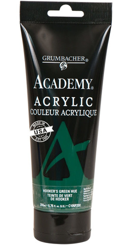 Grumbacher Academia Pintura Acrilica 200 Ml 6,8 Oz Tubo Hue