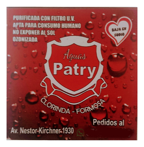 Etiquetas Bidon O Botella 8x8 Cm Impresion Uv X 500 Unid.