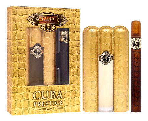 Cuba Prestige Legacy De Cuba Para Hombre, Set De Regalo De 2