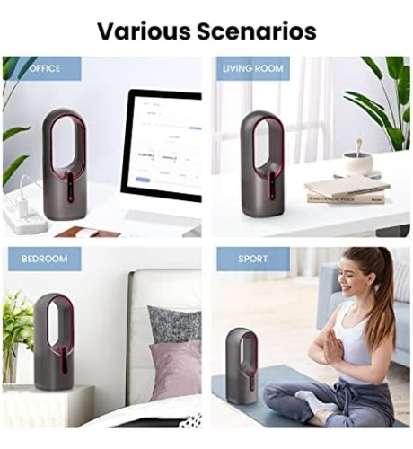 Konsiden Ventilador De Escritorio Sin Aspas, Ventilador De O