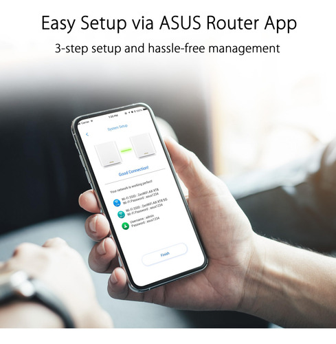 Sistema Wifi Asus Zenwifi Ax6600 Tri-band Mesh Wifi 6 Xt8 1p