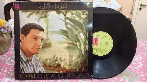 Ruben Duran Concierto De Piano Y Percusion Lp Vinilo Ex