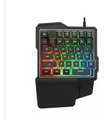 Teclado Gamer Pc  35 Teclas Rgb