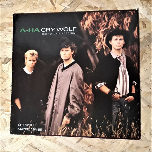 Vinilo A-ha - Maxi Single 45 Rpm Cry Wolf