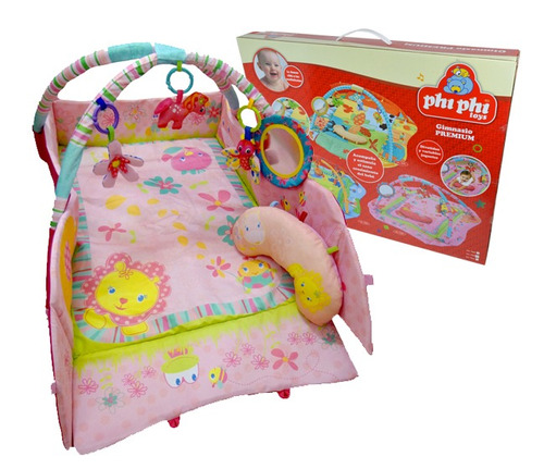 Gimnasio Musical Juguetes Bebe Pared Alfombra T/ Fisher 7040