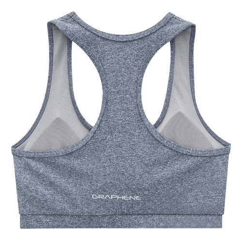 Imagen 2 de 5 de Top Deportivo Running Graphene Fitness Dama Mvd Sport