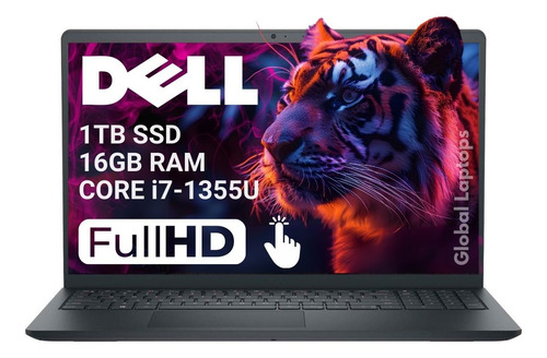 Laptop Dell Inspiron Gamer Core I7 1355u 10 Cores 16gb Ram 1tb Ssd Pantalla Full Hd 1920 X 1080 Tactil Windows Incluido