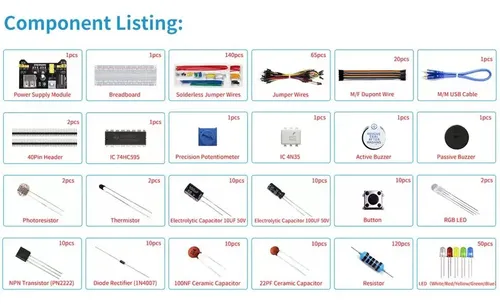Arduino On Raspberry Pi Os Kit Componentes Electronicos Para Arduino Uno Raspberry Pi | Cuotas sin ...