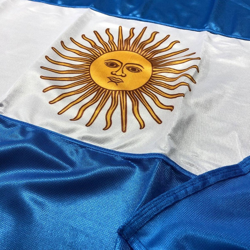 Bandera Argentina De Flameo *90x150cms* - Calidad Premium