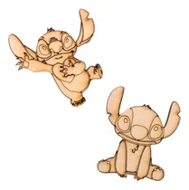 Comprar 20 Figuras De Fibrofacil Para Pintar 8cm Souvenir Mdf