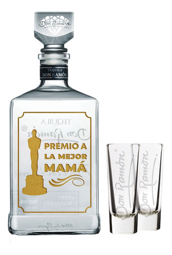 Tequila Don Ramón Añejo Cristalino Día De Las Madres+ Regalo