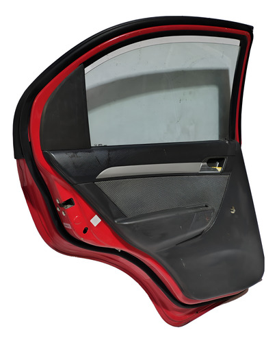 Puerta Trasera Izquierda Chevrolet Aveo 2012-2017 Trasera Izquierda Rojo (Usado)