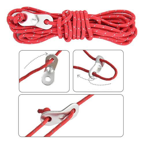 Cuerda De Viento De 2 Uds Con Accesorios De Hebilla De